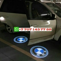 Подсветка Дверей с Логотипом Авто