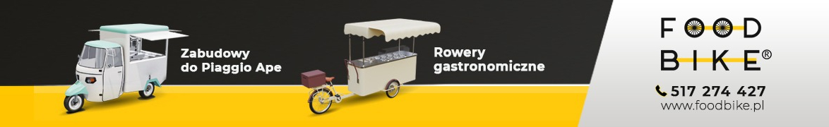 Foodbike.pl - Rowery Gastronomiczne - Zabudowy Piaggio Ape - Akcesoria