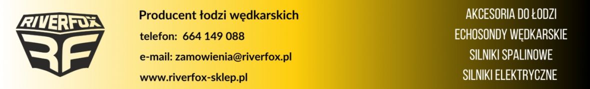 RIVERFOX producent łodzi wędkarskich