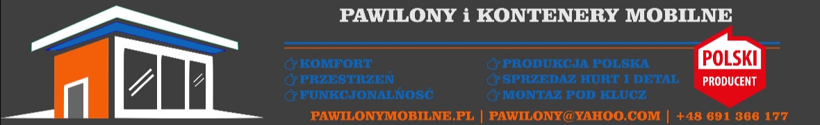 Pawilony Mobilne Sp. z o.o. - Kontenery biurowe, mieszkalne, handlowe.