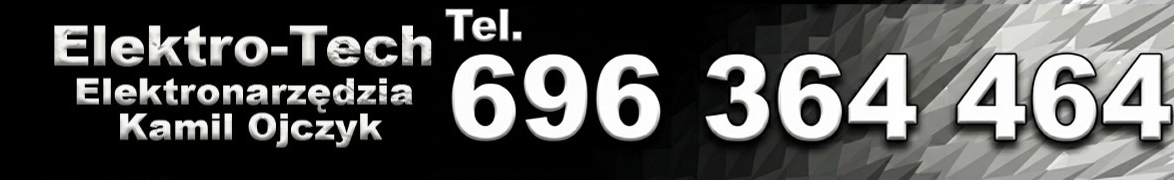 Elektro-Tech Kamil Ojczyk sprzedaż detaliczna elektronarzędzi