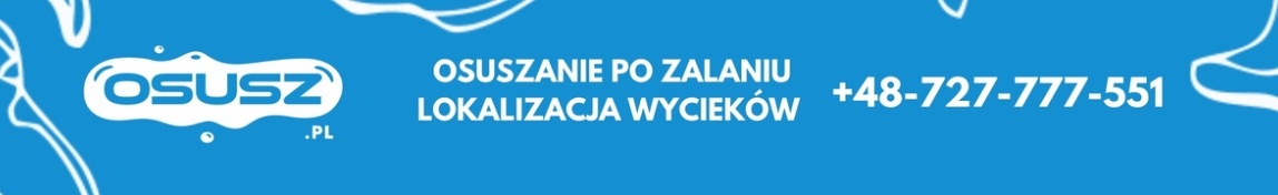 Osusz.pl Osuszanie po zalaniu Lokalizacja wycieków Wynajem osuszaczy