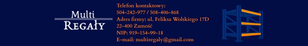Regały magazynowe