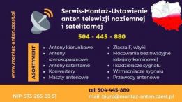 Montaż, Naprawa, Serwis, Ustawienie Anten TV Naziemnej i Satelitarnej