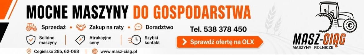 Maszyny rolnicze - BOMET, Metal-Technik, BIARDZKI, STRUMYK, TALEX
