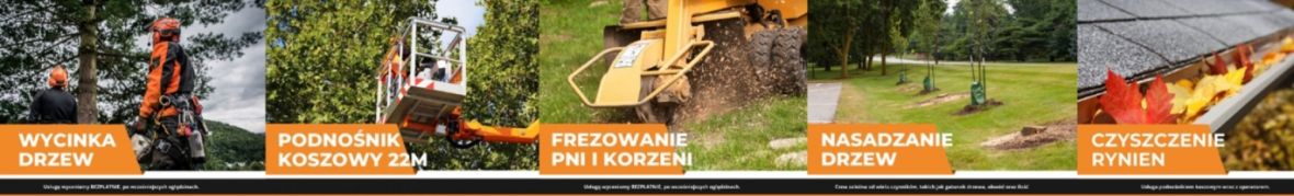 Cleanfach - podnośniki koszowe, wycinki drzew, czyszczenie dachów