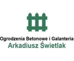 Ogrodzenia Betonowe i Galanteria Arkadiusz Świetlak logo