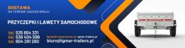 Autoryzowany dealer przyczep samochodowych marki TEMARED
