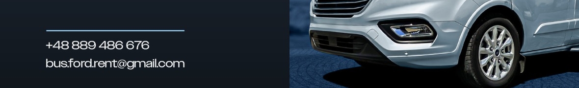 Ford Bus - Przewóz osób
