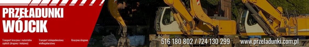 PRZEŁADUNKI WÓJCIK transport i sprzedaż kamienia