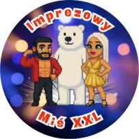 Imprezowy Miś XXL