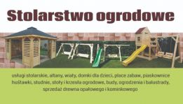 Stolarstwo ogrodowe