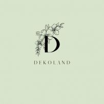 Dekoland- firma dekoracyjna logo