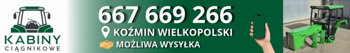 Kabinki Ciągnikowe