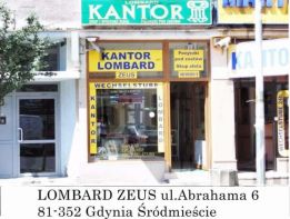 Lombard Zeus -Skup Złota - Pożyczki pod zastaw-Kantor