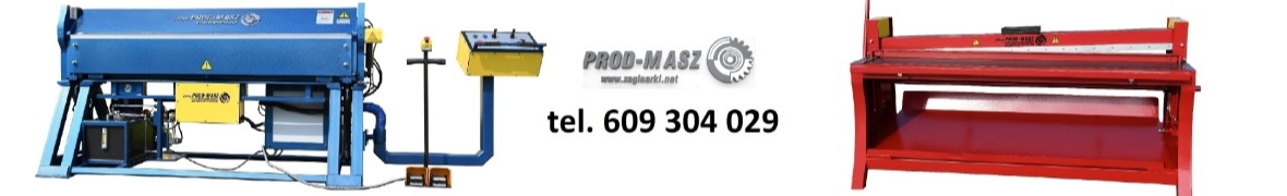Profesjonalna zaginarka giętarka dekarska RED 2200 0.8 PROD-MASZ