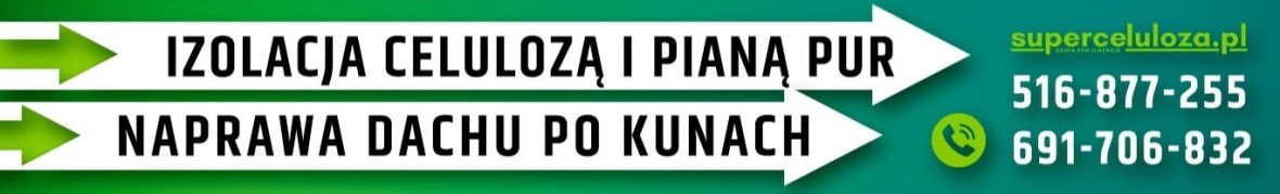 Izolacje natryskowe pianka . Wdmuchiwanie granulatu celulozy