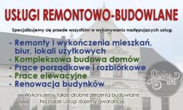 Usługi Remontowo-Budowalne Mieszko Pilawka
