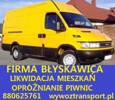 TRANSPORT WYWÓZ BŁYSKAWICA
