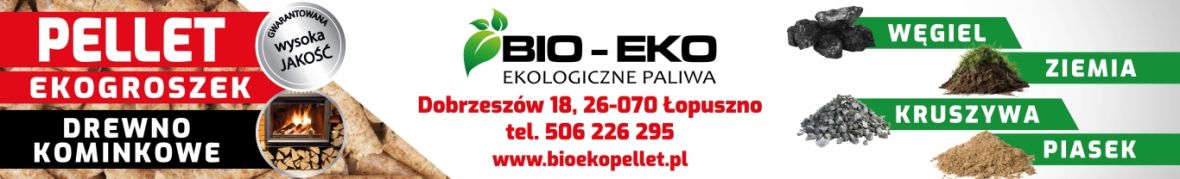 Pellet BIO-EKO Sosnowy A1 Rurex Barlinek Olczyk Mira Wirex Olimp Lava