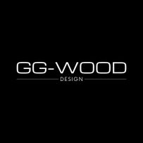 GG-WOOD design logo