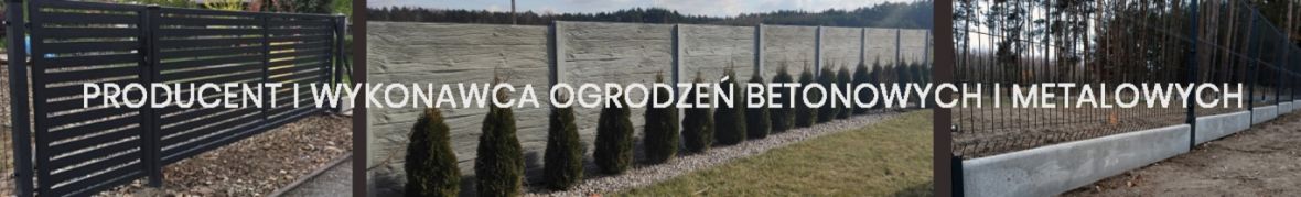 Płyty betonowe ogrodzeniowe, płot, ogrodzenie - Producent