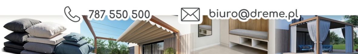 DREME poduszki i materace ogrodowe