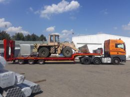 Transport niskopodwoziowy maszyn i koparek transport maszyn Poznań