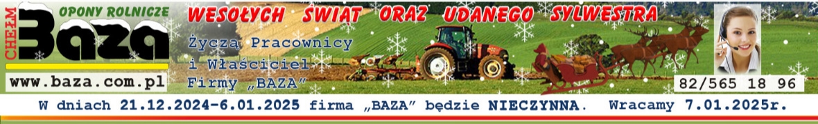 BAZA - Opony Rolnicze