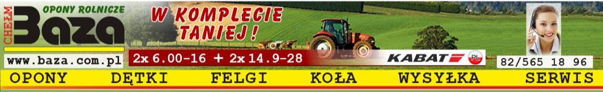 BAZA - Opony Rolnicze