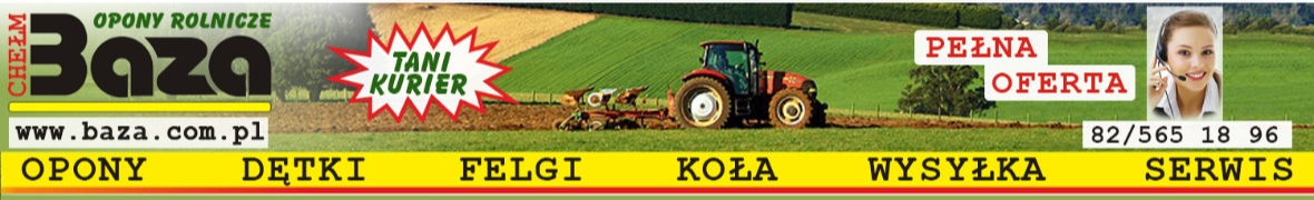 BAZA - Opony Rolnicze