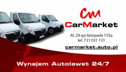 CarMarket wypożyczalnia samochodów dostawczych i autolawet