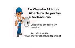 RW Chaveiro Lisboa 24h Abertura de portas e instalação de fechaduras