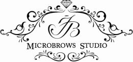 Irina Belyaeva -  IB Microbrows studio logo