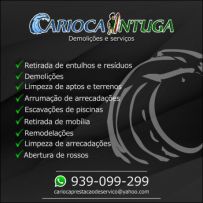 CARIOCAINTUGA DEMOLIÇÕES E SERVIÇOS unipessoal Lda