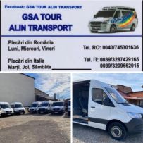 Agentie transport persoane si colete Romania Italia