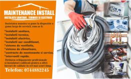 Maintenance install & repari