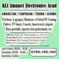KLI Amanet Electronice Arad