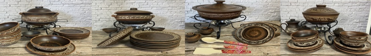 Садж из красной глины от производителя