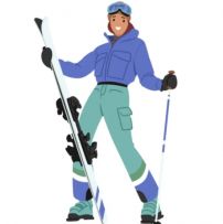 Гірськолижні костюми, чоловічі та жіночі костюми для лиж та сноуборду