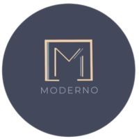 Меблі Moderno - дерев'яне ліжко, тумба, комод з дерева