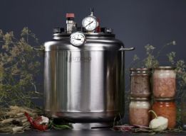 Автоклави з чорного металу та нержавіючої сталі від виробника