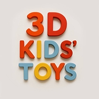 3d kids toys