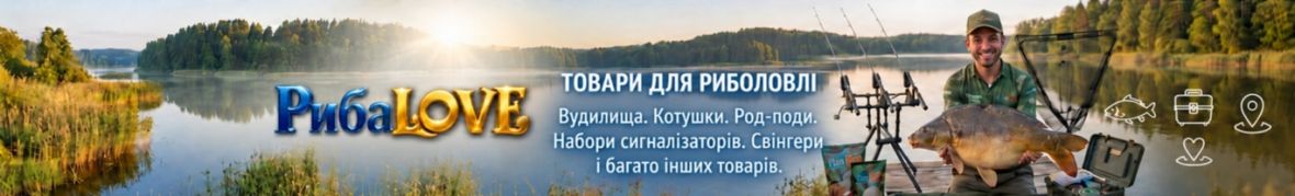 РибаLOVE товари для риболовлі та отдиху