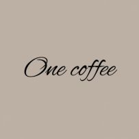 One-coffee