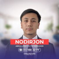 Abdullayev Nodir China Motors