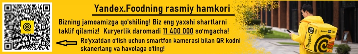 Yandex oziq-ovqat hamkori