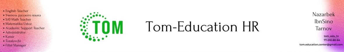 Tom Education